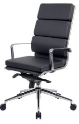 RS Pro Milan Executive High Back Chair Black