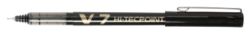Pilot V7 Rollerball Pen Needle Tip 07mm Black Pack of 2