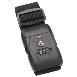 Black Luggage Strap