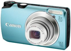 Canon Powershot A3200 IS Digital Camera Aqua 
