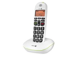 Doro PhoneEasy 100W White Large Button DECT Cordless Phone