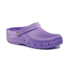 Toffeln Qwirki Clog Purple Size 7