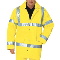 Alexandra Hi Vis Foul Weather Anorak Yellow size XL
