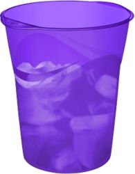 Cep Happy Waste bin 14L   Deep purple