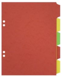 Elba A5 5 Part Press Board Divider