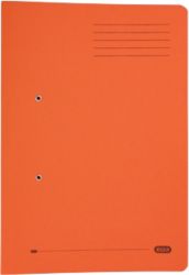 Elba Stratford Spring Pocket File Orange Pack of 25