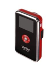 Vivitar DVR 510 Waterproof Digital Video Recorder Red