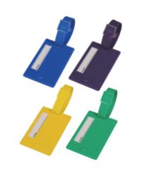Multicoloured Luggage Tags Pack of 7
