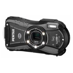Pentax WG 1 Optio GPS 14 Megapixel Digital Camera Black Grey