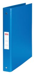 Office Depot A4 Plastic Ring Binder Blue 4 Ring