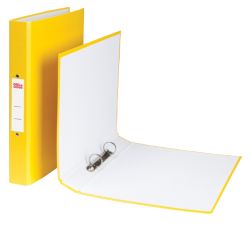 Office Depot A4 Paper On Board Ring Binder Yellow 2 Ring