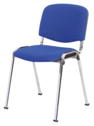 Niceday conference chair blue silver frame