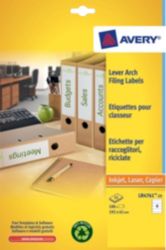 Avery Box Of 25 Recycled Short Filing Labels For Wide Files 4 Labels Per Sheet