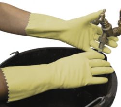 Polyco Swift Household Latex Glove Yellow Size Medium