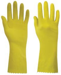 Polyco Swift Household Latex Glove Yellow Size Large