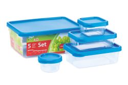 Addis Clip and Close Food Storage Set 5 Piece
