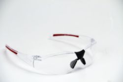 JSP Stealth 8000 Clear Frame Silver Lens Safety Glasses