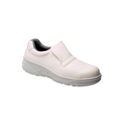 Unisex safety slip on shoe Size 9 White