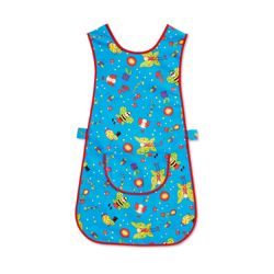 Unisex Fun bugs tabard Size L Blue multi