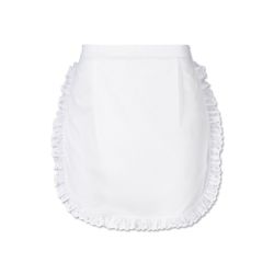Womens Half apron Size One size Length 34ins 86cm White