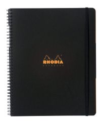 Rhodia Business Notebook Wirebound Polypropylene Cover A4   Each