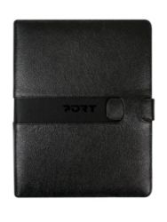 Port Designs Palo Alto Premium iPad 2 and 3 Portfolio Case Black 
