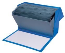 Office Depot a Z Expanding Box Foolscap Blue Each
