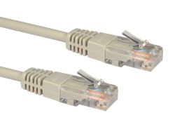 Cables Direct Grey CAT5e RJ 45 3m UTP Ethernet Cable 