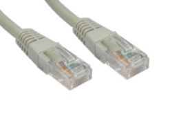 Cables Direct Grey CAT 6 RJ 45 2m UTP Ethernet Cable 