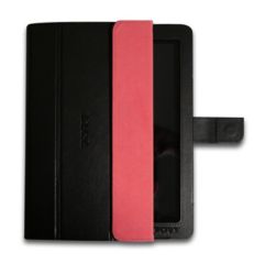 Port Designs Reno leather iPad 2 and 3 Portfolio Case with Black and Red Interior 