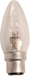 Osram Halogen Classic Eco Candle lightbulb 46W BC