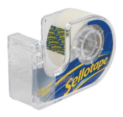 Sellotape Clever Tape 18mm x 15m with Dispenser