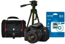 Canon EOS 650D 18MP Digital SLR Camera with EF S 18 55mm IS II Lens 