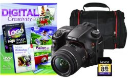 Sony Alpha A57 SLR Camera and Software Kit Black