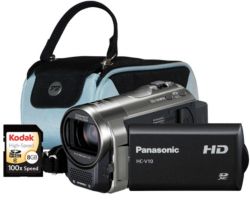 Panasonic HC V10 Camcorder Kit Black 
