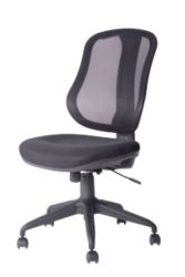 RS Soho Hugo Black Mesh Back Operator Chair