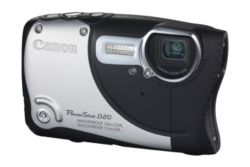 Canon PowerShot D20 Digital Camera Silver 
