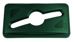 Rubbermaid Slim Jim Co Mingle Lid Green