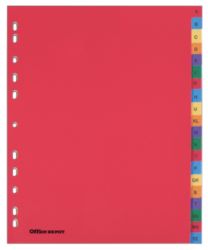 Office Depot Extra Wide Polyproylene Dividers Coloured Polypropylene A4 Extra Wide 20 Part a Z Set