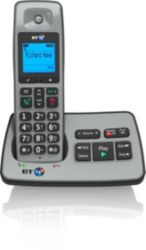 BT 2500 Dect Phone Silver Black Single
