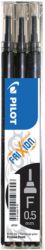 Pilot Frixion Ultra Fine Ballpoint Refills Black Pack of 3