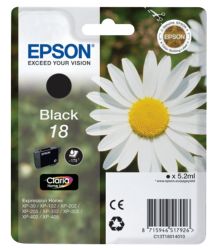 Epson T1801 Black Inkjet Cartridge