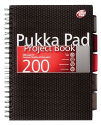 Pukka Pad City Range A4 Wirebound Project Book Pack 3 