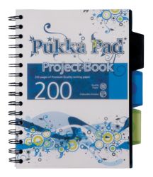 Pukka Pad Wave Range A5 Polyprop Project Book Pack 3 