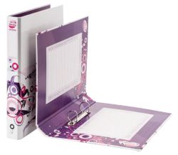 Pukka Pad Wave Range A4 Ringbinder Pink