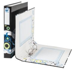 Pukka Pad Wave Range A4 Ringbinder Blue