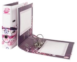 Pukka Pad Wave Range A4 Lever Arch Pink