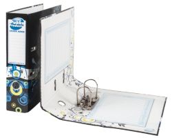 Pukka Pad Wave Range A4 Lever Arch Blue
