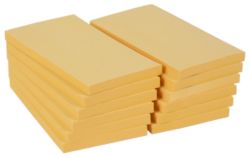 Office Depot FSC Certified Sticky Notes Yellow 76 x 127mm 12 pads per pack