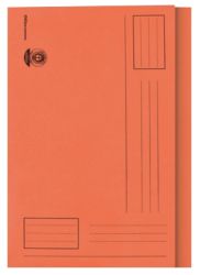 Office Depot Square Cut Manilla Folders Light Weight Manilla 180gsm A4 Orange Pack of 100
